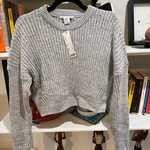 Urban Outfitters Cropped Long Sleeve Sweater